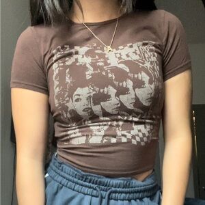 Hollister Graphic Baby Tee